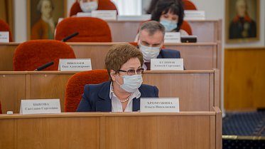 Заседание Законодательного Собрания Оренбургской области